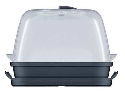 Sadbovač s polykarbonát. víkem RESPANA TABLE GREENHOUSE antracit 25,7cm