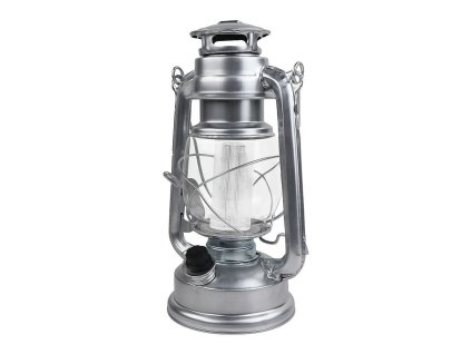 Lampa 16 LED, 15x11,5x23,5cm, 4xAA, stříbrná