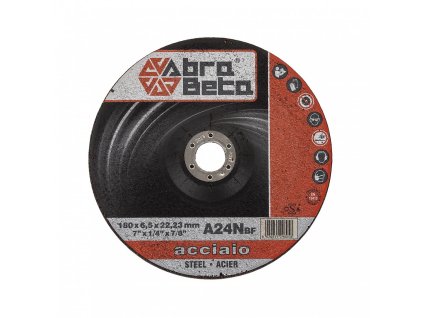 Kotouč brusný vypouklý, na ocel 180x6,5, B/V