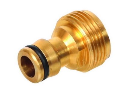 Adaptér na hadici 3/4" vnější závit, mosaz  ROSA