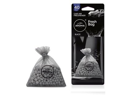 Osvěžovač  vzduchu AROMA FRESH BAG Black , keramický