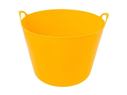 Nádoba plastová se 2 úchyty, 55 l, žlutá, ENPRO