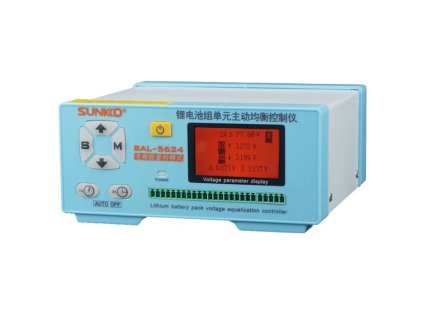 Bateriový balancér SUNKKO 2-24S 5A pro Li-Ion, LiFePO4 články BAL-5624