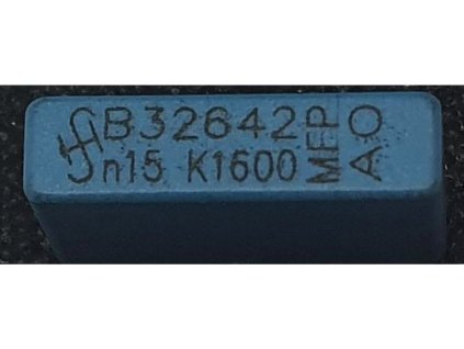 150pF/1600V, svitkový kondenzátor