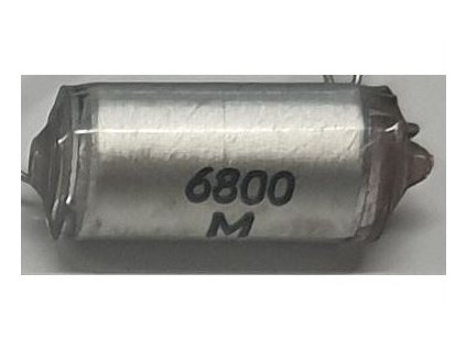 6n8/160V TGL5155, svitkový kondenzátor axiální