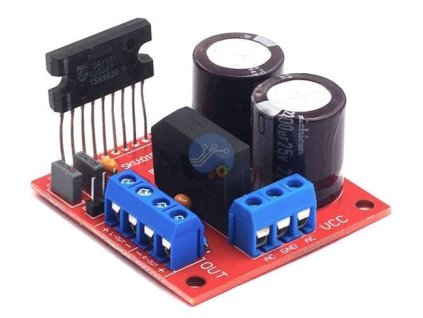 Zesilovač 2x15W, modul s TDA1521