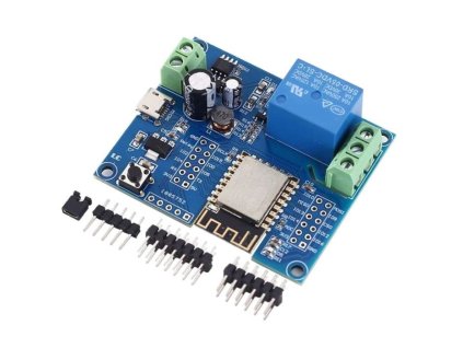 Modul relé wifi s ESP8266, napájení 5-80V