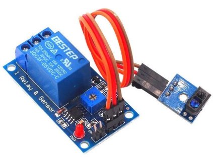 Reflexní světelná závora s relé, napájení 5V /Reflexní optočlen/