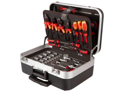 Profesionální sada nářadí s gola sadou, 1/2", 1/4", 127 ks