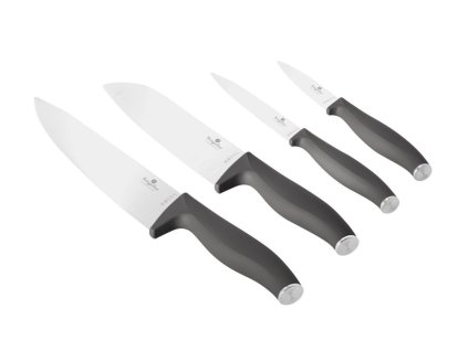 Sada nožů nerez 4 ks Antracit Collection