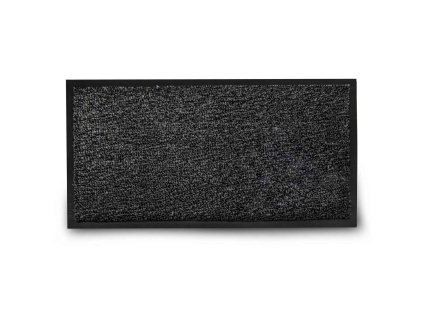 Rohožka 90x150cm guma/koberec  FINE černá