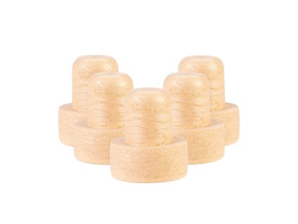 Zátka syntetika 19,5mm  HŘÍBEK