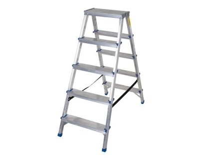 Schůdky hliník oboustranné 2x5 150kg  DRABEST
