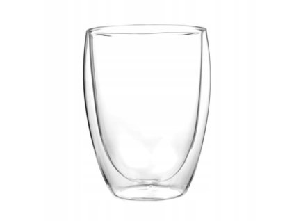 Hrnek sklo 300ml dvoustěnný 2ks  KAMILLE 9004