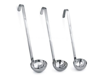 Naběračka nerez ¤10cm 250ml s háčkem  MONOBLOK