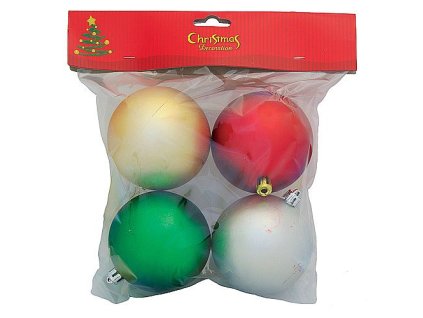 Ozdoba Xmas N2 8004B, 4dílná