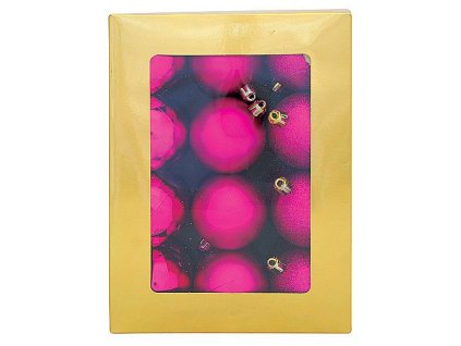 Ozdoba Xmas N26 6024ABY, 24dílná, růžová