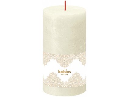 Svíčka Bolsius válec vanilka, 54hod., 68x130mm