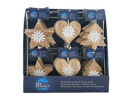 Ozdoba MagicHome XO086X, 3 druhy, balení 72ks