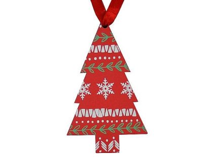 Ozdoba MagicHome XO157D, Jedlička, balení 5 ks