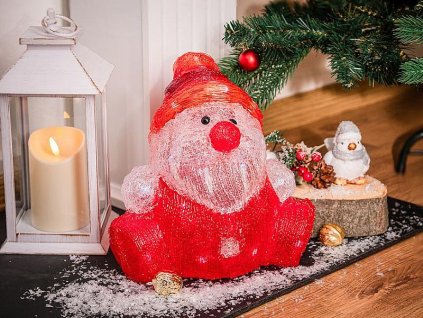 Dekorace MagicHome X6205, Santa Klaus, LED, 3xAA