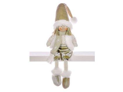 Postavička MagicHome Chlapeček ve zlatém, 33cm