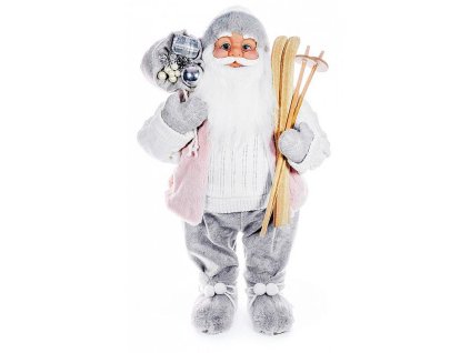 Dekorace MagicHome Santa růžový, 60cm