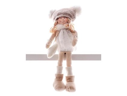 Postavička MagicHome Dítě bílé, 22cm