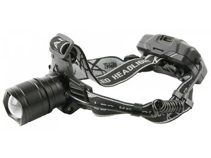 Čelovka Headlight H4019, XHP70 2000 lm, 3x2000mAh, IP43, USB nabíjení, Zoom