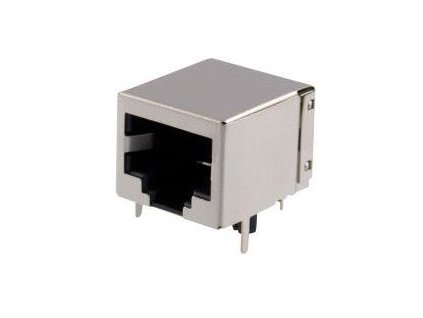 Zdířka RJ45 do DPS 8P8C stíněná