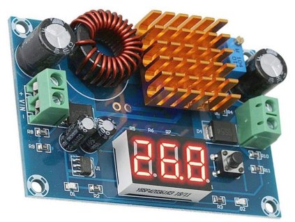 Napájecí modul XH-M411, step-up měnič 5A