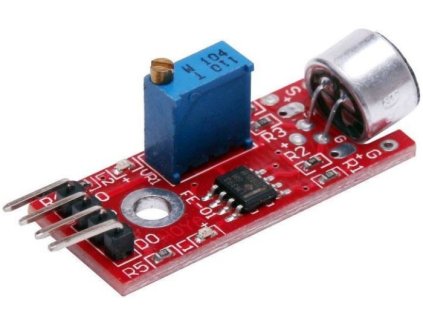 Zvukový senzor s analogovým výstupem-modul KY-037