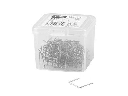 Spona pro pistol na sváření plastů, plochá vlna, 0,8 mm, bal. 100 ks