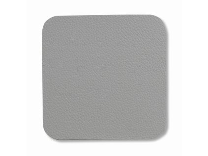 KELA Podtácek KIMARA sada 4ks koženka šedá KL-12091