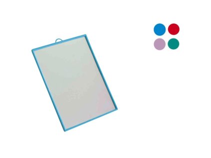 Zrcadlo obdelník 18x24cm  TUKOR, mix barev