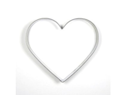 Vykrajovačka nerez srdce 87x96mm  CZ