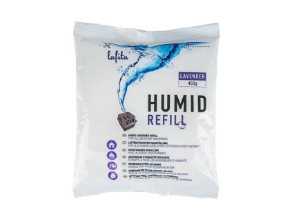 Pohlcovač vlhkosti - náhradní náplň levandule 450g  LAFITA
