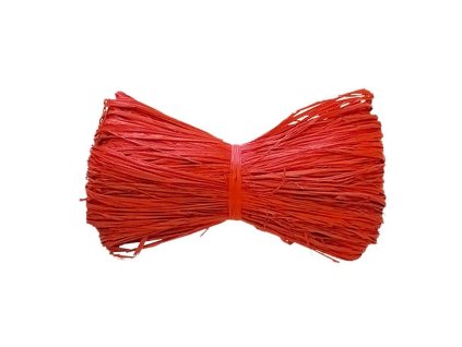 Lýko Raphia Nature, 50g, červené