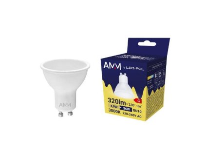 Žárovka AMM-GU10-4,9W-WW
