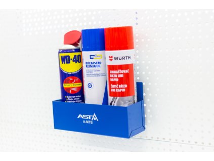 Držák magnetický na spreje, šroubováky a drobné nářadí, nosnost 3 kg - ASTA A-MTB