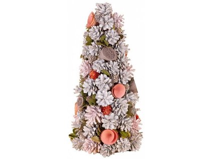 Mini stromek MagicHome přírodní  ružový, 40cm