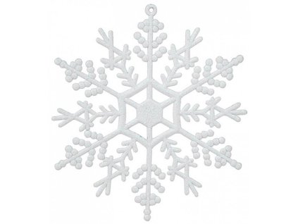 Vločka MagicHome bílá, 6ks, 12cm