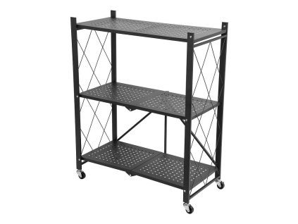 Regál kovový 3 police 870x720x340mm, max. 50kg na polici Racks RAW3T