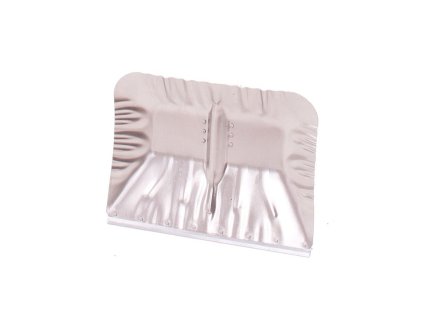 Hrablo na sníh hliníkové prohnuté 49cm, dřevěná násada T120cm