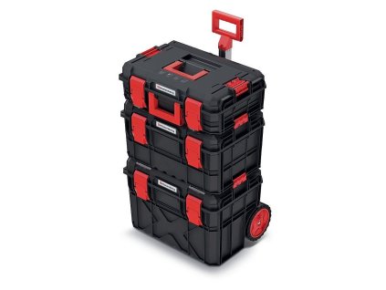 Set kufrů na nářadí a organizérů X BLOCK PRO 54,6x38x87cm