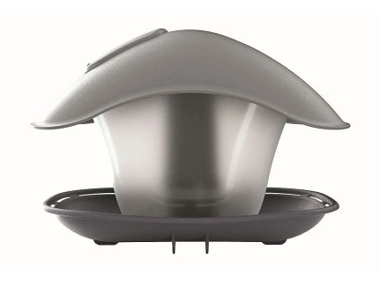 Krmítko pro ptáky BIRDYFEED SQUARE antracit 24,8cm