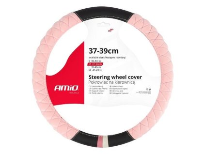 Potah volantu SWC-56-M 37-39cm růžový, AMIO