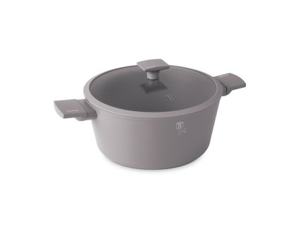 BERLINGERHAUS Kastrol s titanovým povrchem a poklicí 28 cm Taupe Collection BH-8102