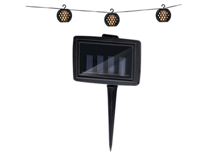 GRUNDIG Solární světelný řetěz  lucerny 8 lamp ED-247660