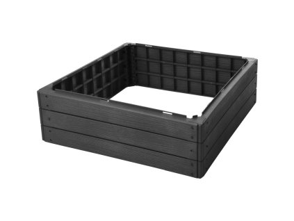 PROGARDEN Vyvýšený záhon 75 x 75 cm tmavě hnědá KO-Y89300540